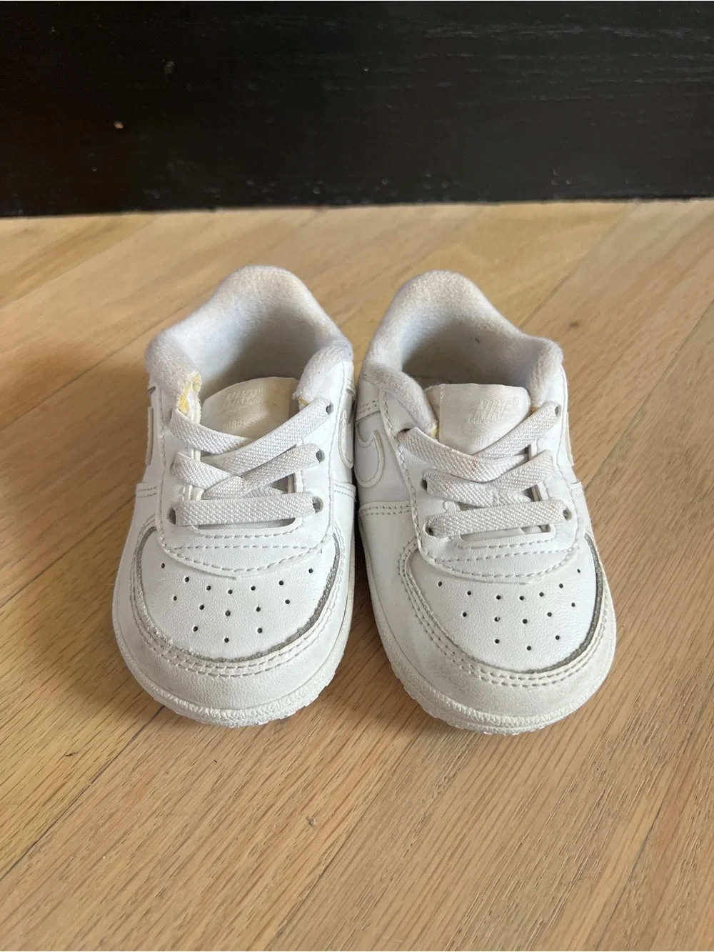 Nike Toddler White Leather Trainer Sneakers